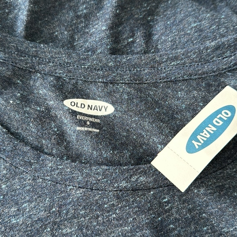 NWT Old Navy Blue Short‎ Sleeve T-shirt Sz SM - Picture 5 of 5